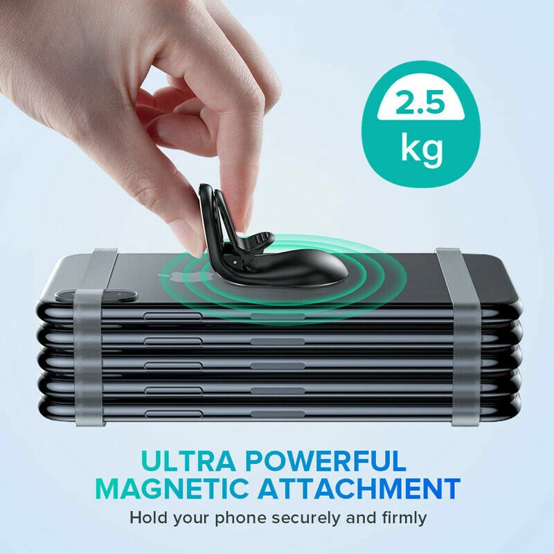 Universal Car Mobile Phone Holder Magnetic Air Vent For iPhone 13 15 Samsung LG - Image 3 of 4