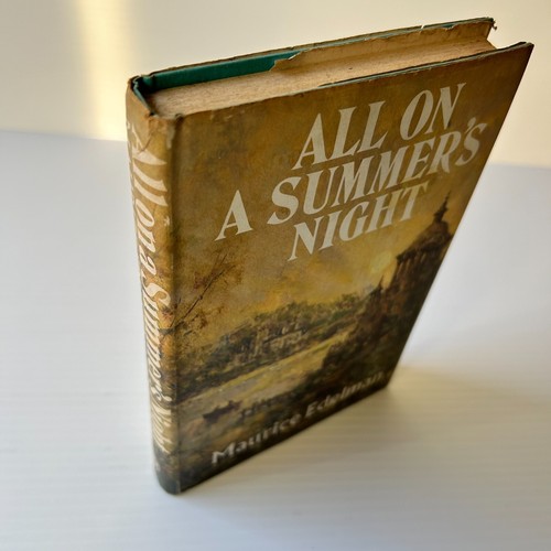 All On A Summer's Night by Maurice Edelman 1970 Hardcover Vintage - Picture 3 of 13