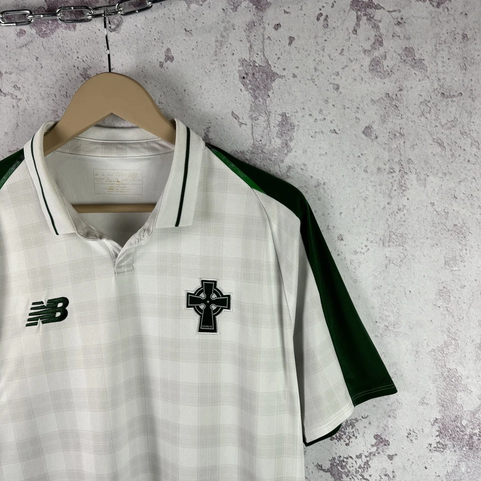 New Balance Celtic FC Soccer Jersey 2018/19 Football Shirt Men’s Size L - Image 3 of 4