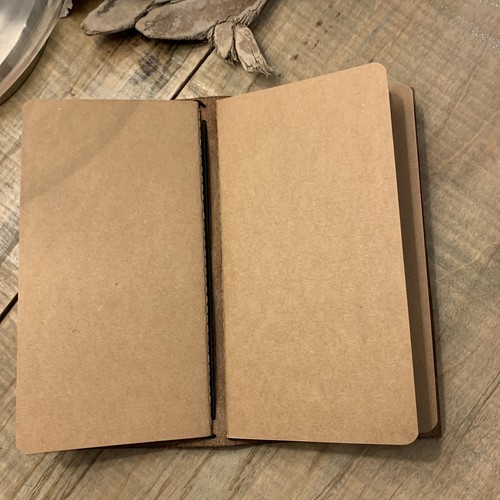 Handmade Authentic Leather Notebook Journal Diary - Picture 8 of 11