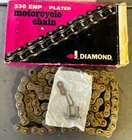 Knucklehead Panhead Diamond Rear Chain Made in USA 530 ENP 102 Pitch (1170)
