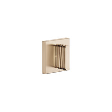 Dornbracht CL.1 Wall valve clockwise closing cold 1/2" Brushed Champagne 3661770