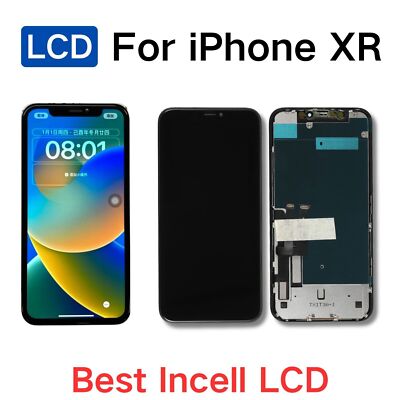 For iPhone XR X XS 11 12 Pro Max 13 Mini 14 15 Pro 16 Plus LCD