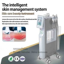 6 in 1 Microcurrent Hydra Dermabrasion Skin Facial Face Lift Machine Spa Salon