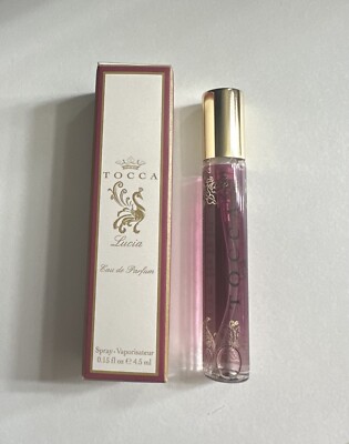 Tocca Lucia Eau De Parfum Travel Spray 4.5ml/0.15oz fl.oz. New