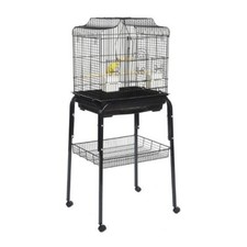 Liberta Siam Bird & Finch Cage, Black 36 x 46 x 52cm (approx)