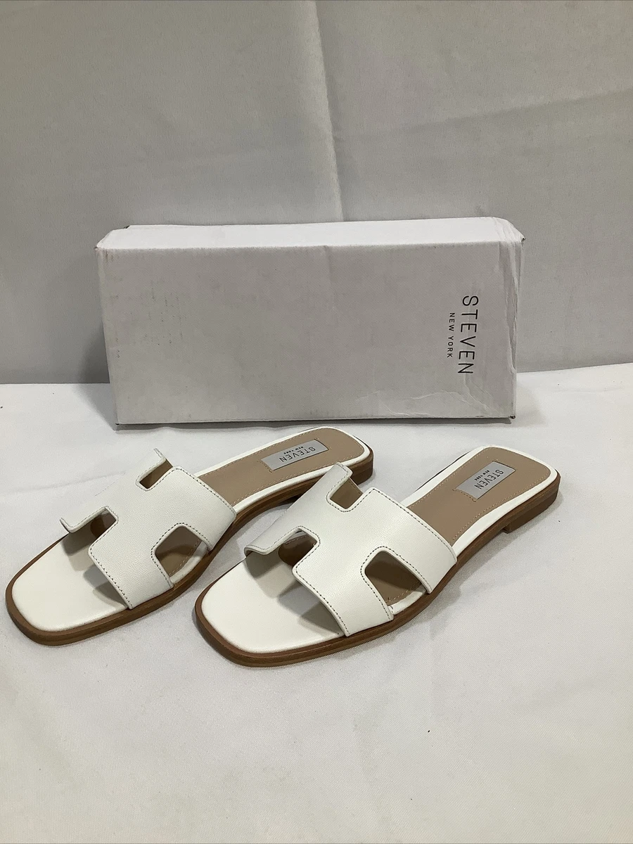 Hadyn white leather new arrivals