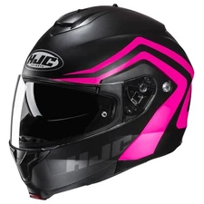 HJC C91 Nepos Motorcycle Helmet Pink XL Extra Large Modular Sunscreen C-91 USA