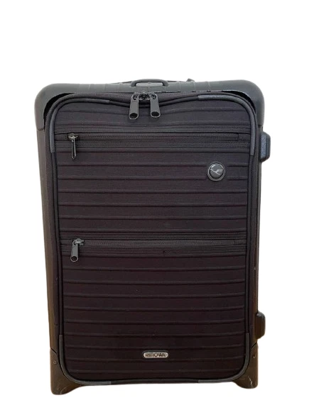 RIMOWA Lufthansa Limited Model 37L Carry on Suitcase 2 Wheels Black Color