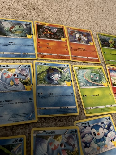 Pokémon McDonald’s 25th Anniversary 2021 10 Holo 49 Base Lot - Picture 3 of 12