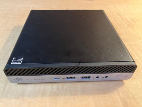 HP EliteDesk 705 G4 (256GB SSD, AMD A6-9500E 3.2GHz, 8GB RAM, W10Pro ) - Picture 1 of 4