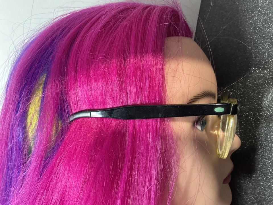 Marco óptico americano antiguo ojo de gato, lentes, grueso limpio años 50 Foto 3 de 4