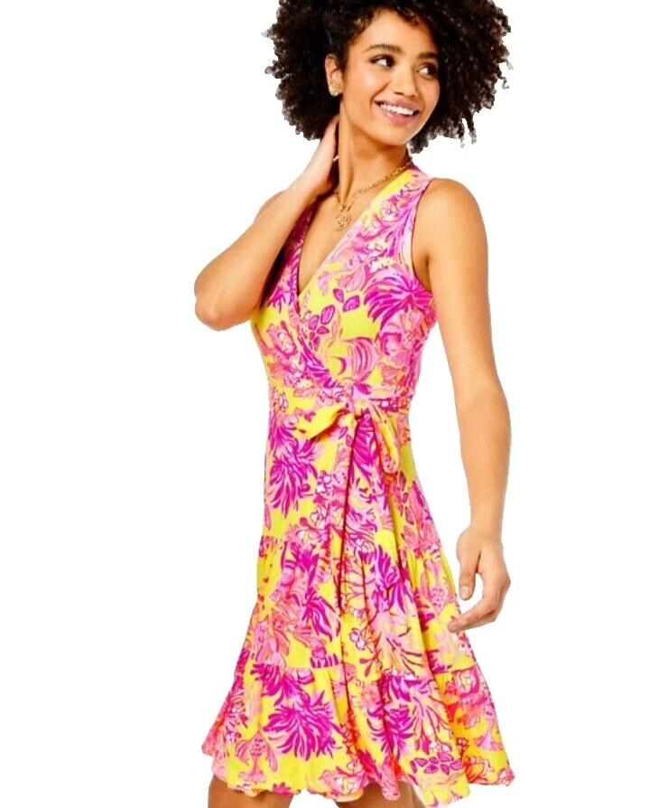 Lilly Pulitzer Knee Length Wrap Dresses