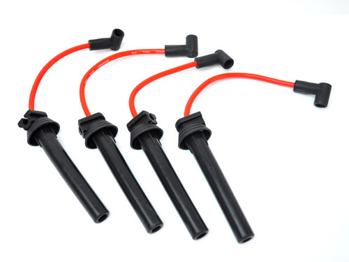 Fils de bougie pour Jeep Wrangler TJ 2.4L essence silicone noir
