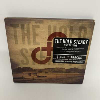 The Hold Steady STAY POSITIVE *Limited Edition* CD GOOD CONDITION Free Postage