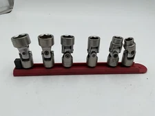 6PC NAPA EVERCRAFT SWIVEL  SAE 6PT SOCKET SET