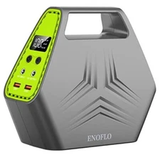 Portable Power Station 97Wh Generator Laptop Charger 26400mAh Green--Black