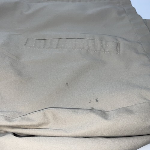 VTG 70s 80s ARNOLD PALMER JACKET Bomber WINDBREAKER Tan Khaki Arnie L Tall USA - Picture 10 of 10