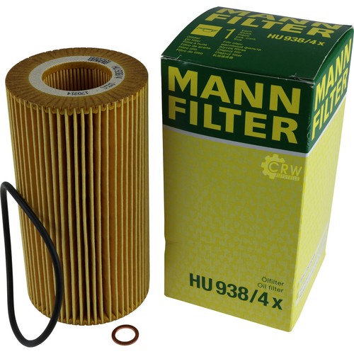 5x Original MANN Ölfilter HU 938/4 x + 5x SCT Motor Flush Motorspülung - Bild 4 von 6