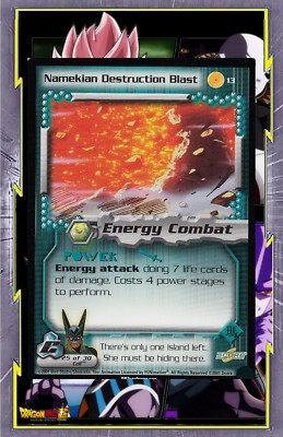  Namekian Destruction Blast - #13 - Dragon Ball Karte - CCG TCG Englisch 