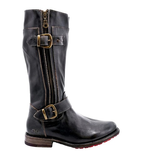 Dehners/Strap Tank/Motorcycle Boot French Calf Leather Size  display picture 1