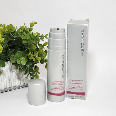 脱毛・除毛  Aesthetician from Amway Amway Satinique Overnight Repair Treatment Mend Split Ends Damage
