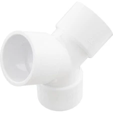 120 Wye, 1-1/2" Slip x 1-1/2" Slip x 1-1/2" Slip