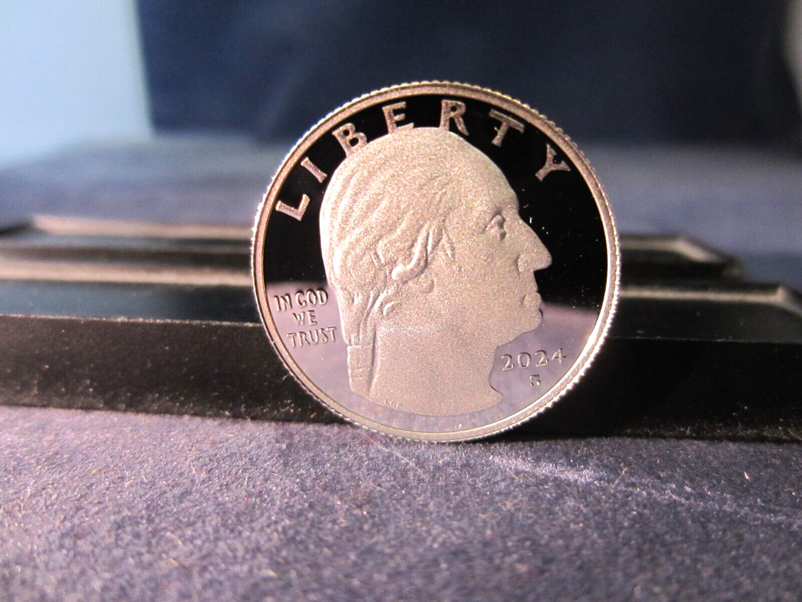 2024-S 1 SILVER 99.9% MIRROR PROOF Quarter Zitkala-Sa  GERTRUDE BONNIN