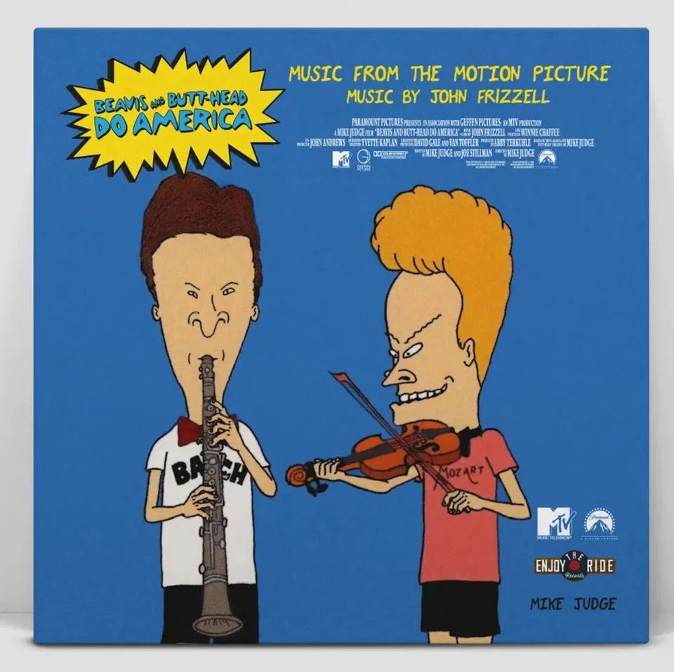 Beavis & Butthead Do America Score Vinyl OST Album - Butt-Head Tri Color - New - Image 4 of 4