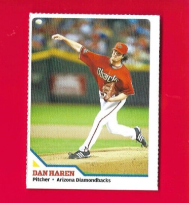2010 SI Kids DAN HAREN Rookie Sports Card, Arizona Diamondbacks Pitcher MLB #466