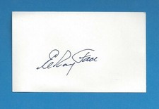 Elroy Face signed Pittsburgh Pirates 3x5 index card autographed