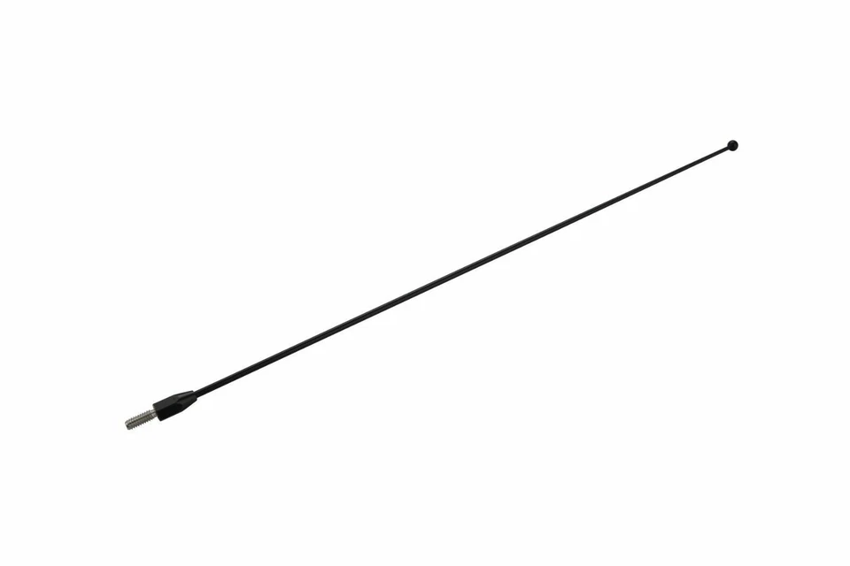 Antena de aço inoxidável preta 15" polegadas mastro rádio elétrico para PONTIAC SUNBIRD 1982-1994 - Imagem 3 de 4