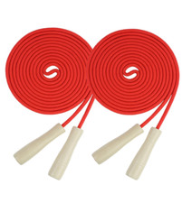 Double Dutch Jump Rope 16 ft 2 Pack Adjustable Long Skipping Rope