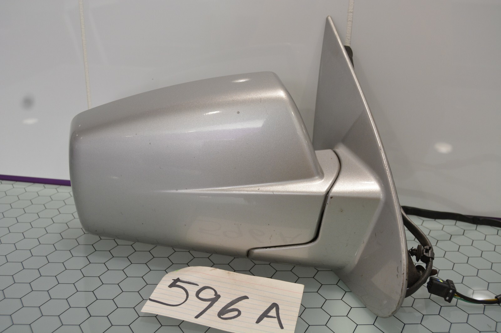 04 05 06 07 08 SRX PASSENGER side Mirror Used  POWER Gray Silver #596-A