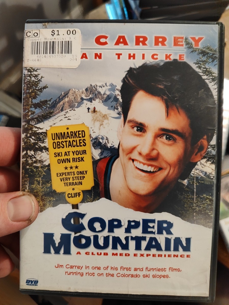 Rare DVD - Copper Mountain Club Med Experience Jim Carrey Alan