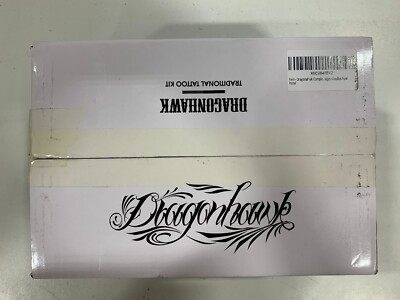 DragonHawk Traditional Tattoo Kit Complete With Cartridges Needles, Foot Pedal