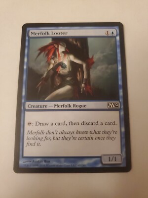 MTG Merfolk Looter Magic 2012 65/249 Regular Common | eBay