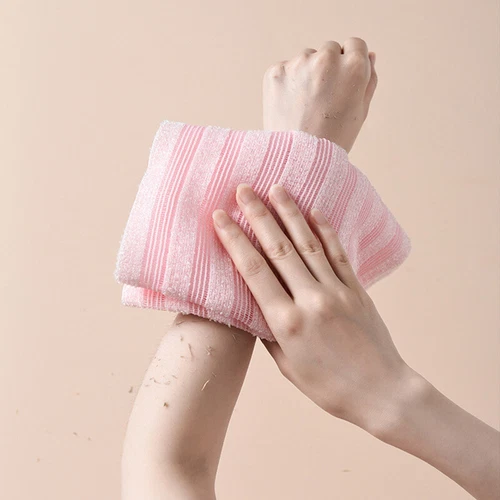 1-4 Peeling Waschlappen Duschschwamm Luffa Schwamm Rückenbürste Bad Dusche Baden - Bild 12 von 20