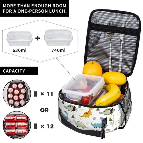 Cinnamoroll 3D Insulated Lunch Bag School Picnic Travel Snack Lunchbox Bag Gift - Bild 3 von 55