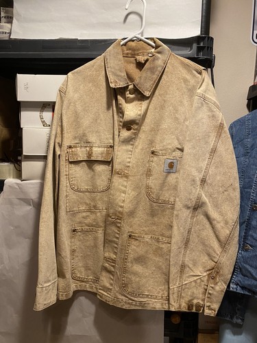 how to wash a carhartt canvas jacket
