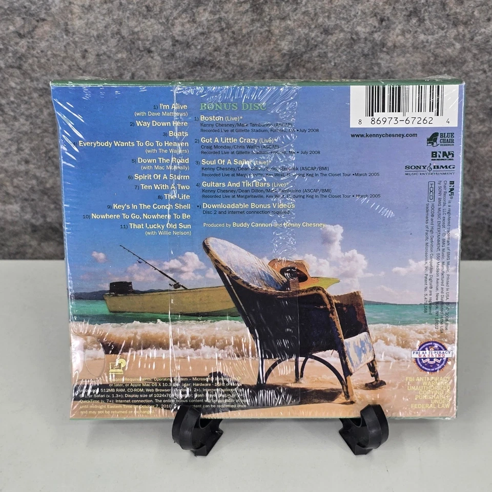 Kenny Chesney - Lucky Old Sun Deluxe Edition - Sealed CD Foto 2 de 2