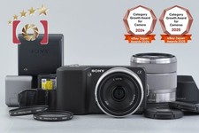 Sony Alpha NEX-3 Black 14.2 MP 16 18-55 Lenses Japanese Language Only