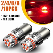 1156 Break Red Reverse Led Turn Light Signal Parking Bulbs Lamp2-10x