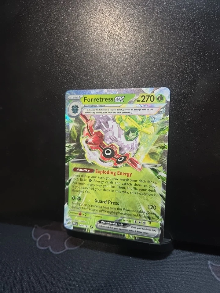 Forretress ex - 005/193 - SV02: Paldea Evolved Holo - Image 2 of 4