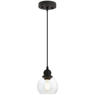 BoostArea Modern Pendant Light Fixtures, Industrial Hanging Clear Glass-Y 