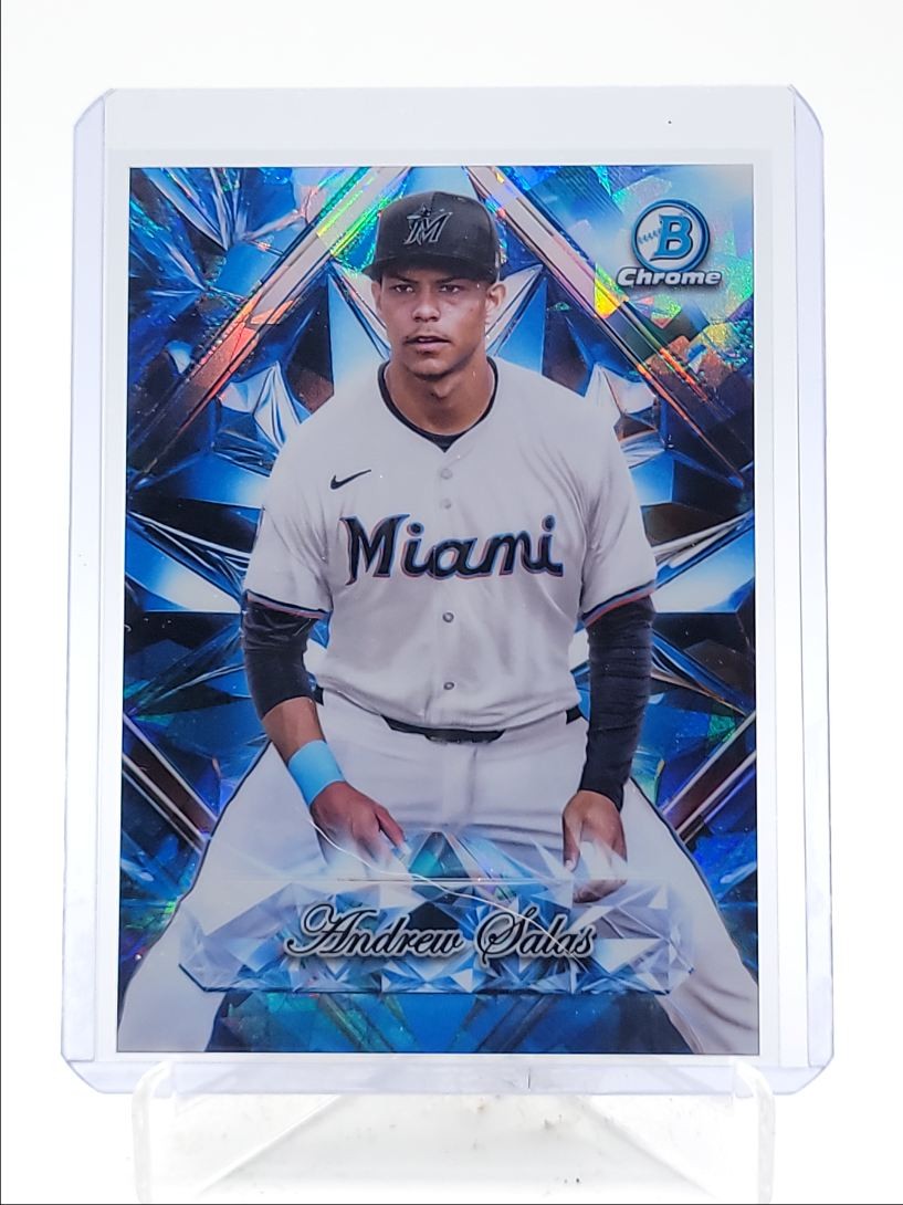 ANDREW SALAS 2025 BOWMAN CHROME SAPPHIRE SELECTIONS REFRACTOR Q4076
