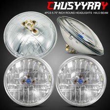 4pcs 5 34 5.75 Inch Round Headlights H4 Hilo Beam For 1965-1978 Ford Ltd 4pcs 5 34 5.75 Inch Round Headlights H4 Hilo Beam For 1965-1978 Ford Ltd