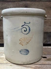 1906-1930s Red Wing Union Stoneware Co., 5 Gallon, Stoneware Crock
