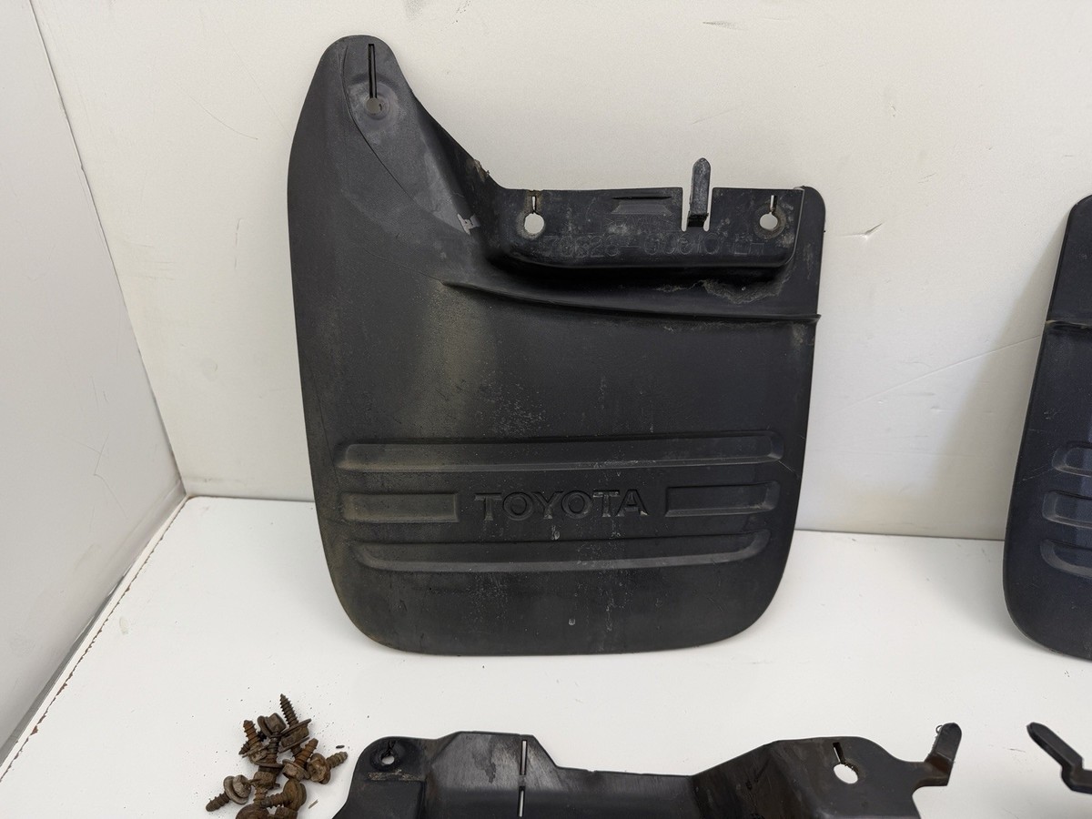 2000-2006 Toyota Tundra Front Rear Left Right Mud Guard Flaps OEM