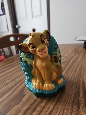 Disney The Lion King Simba Coin Bank Vintage 1994 Just Toys Disney Piggy